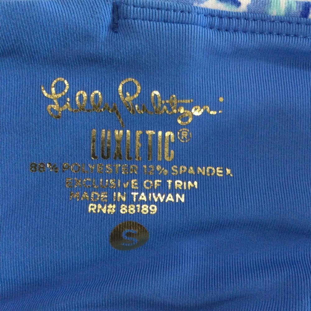 Lilly Pulitzer Women’s Luxletic Capri Length Leggings Size Small - Picture 5 of 10